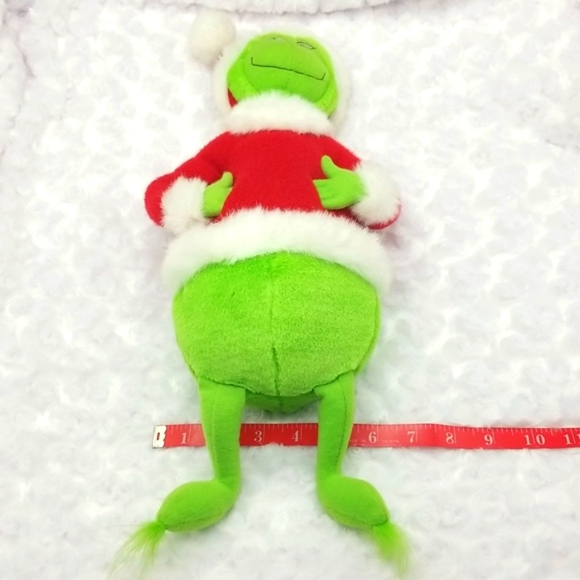 Vintage 1998 Hallmark Dr. Seuss The Grinch Stuffed Plush - Picture 5 of 6